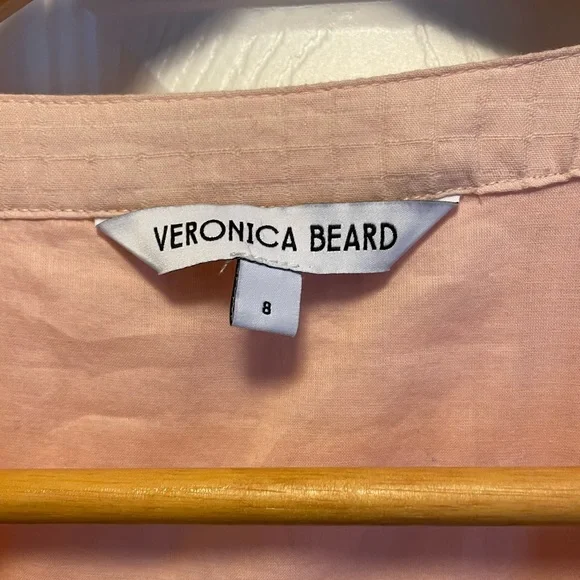 Veronica Beard Dewey Tiered Cotton Button-Up Dress - Picture 8 of 12